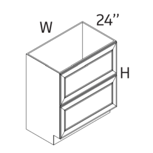 Two Drawer Base